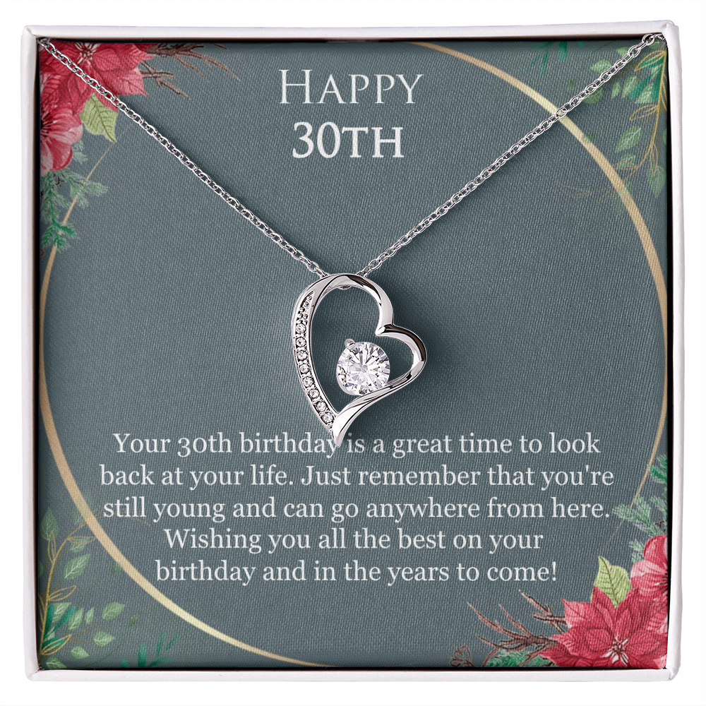 Best Gifts 305-30th Birthday Gift for Her – Forever Love Necklace