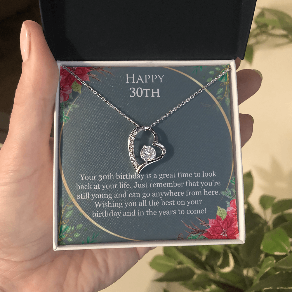 Best Gifts 305-30th Birthday Gift for Her – Forever Love Necklace