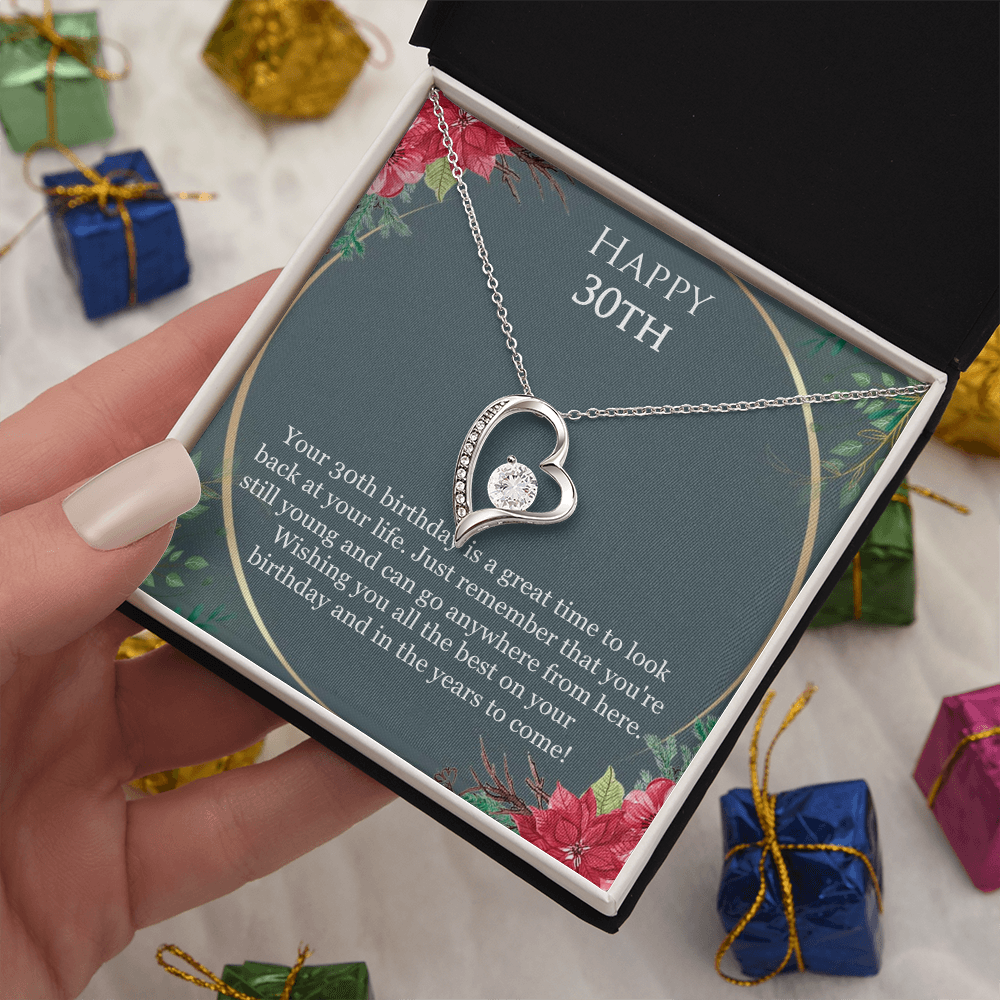 Best Gifts 305-30th Birthday Gift for Her – Forever Love Necklace