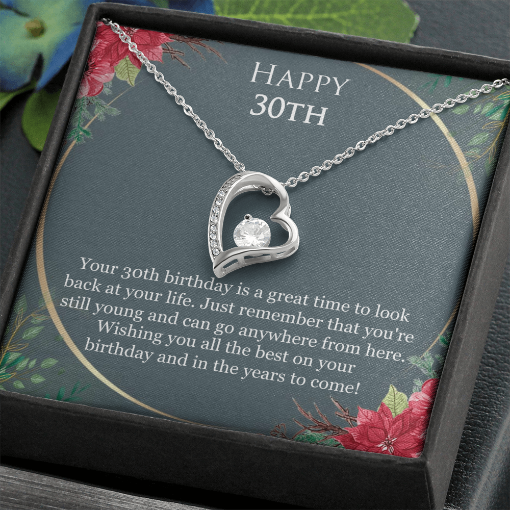 Best Gifts 305-30th Birthday Gift for Her – Forever Love Necklace