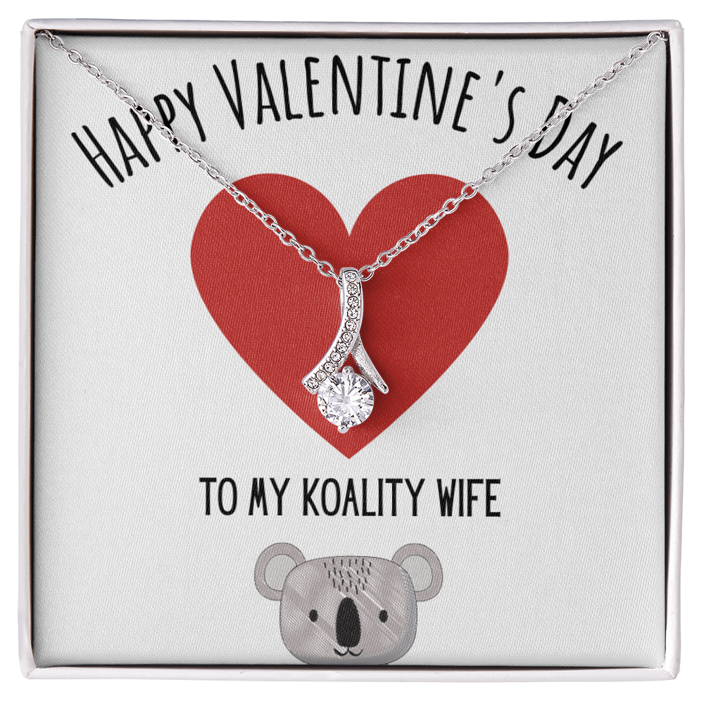 Best Gifts 305-Alluring Beauty Necklace for Koality Wife Valentine's Day Gift