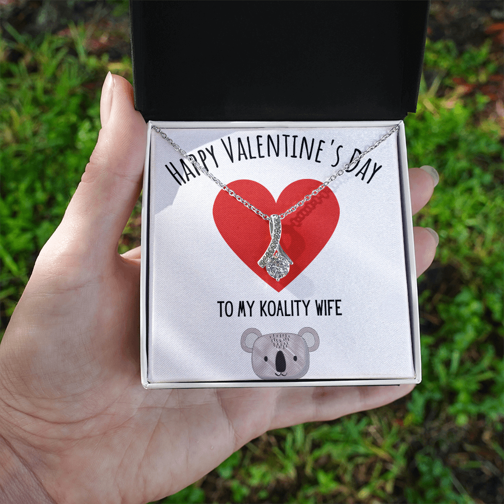 Best Gifts 305-Alluring Beauty Necklace for Koality Wife Valentine's Day Gift