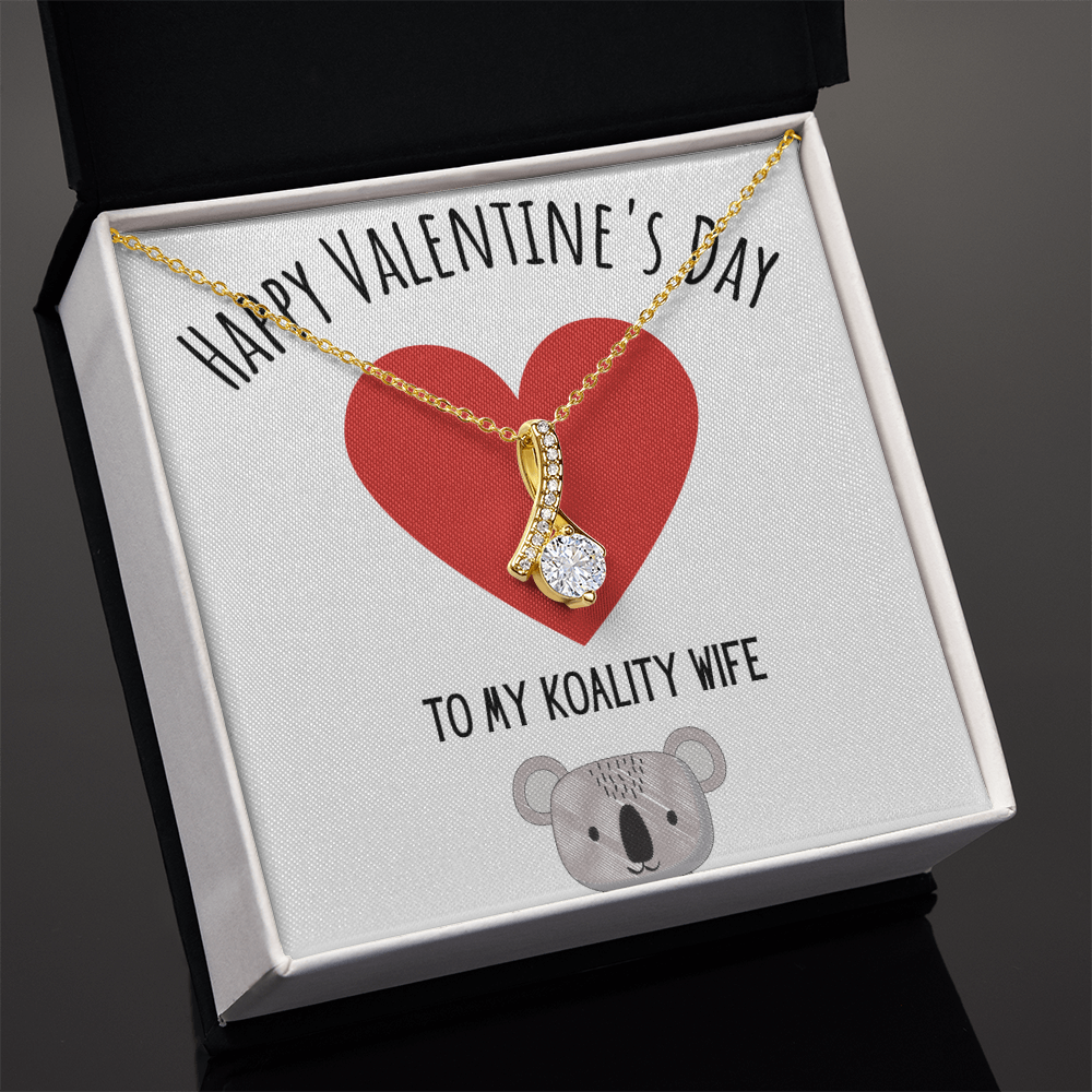 Best Gifts 305-Alluring Beauty Necklace for Koality Wife Valentine's Day Gift