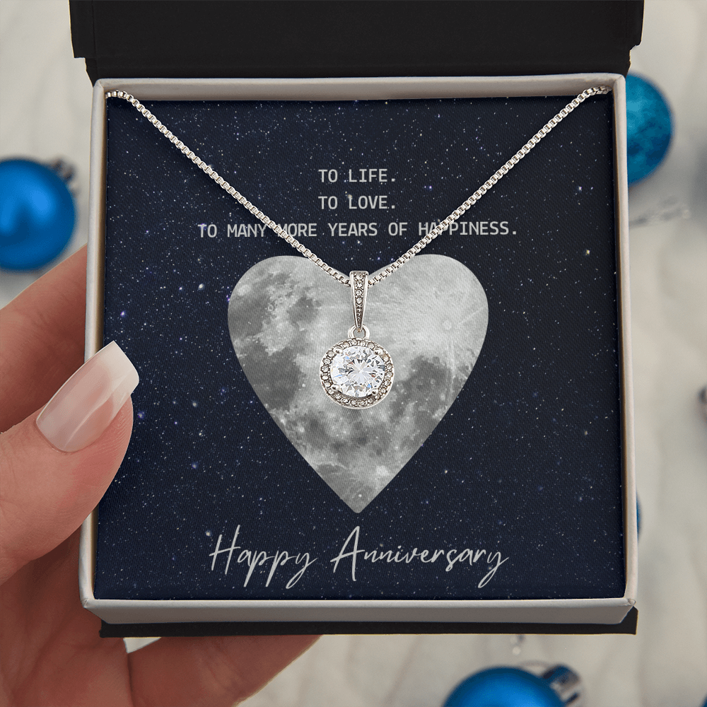 Christian Gifts 305-Anniversary Necklace for Wife Many More Years Gift