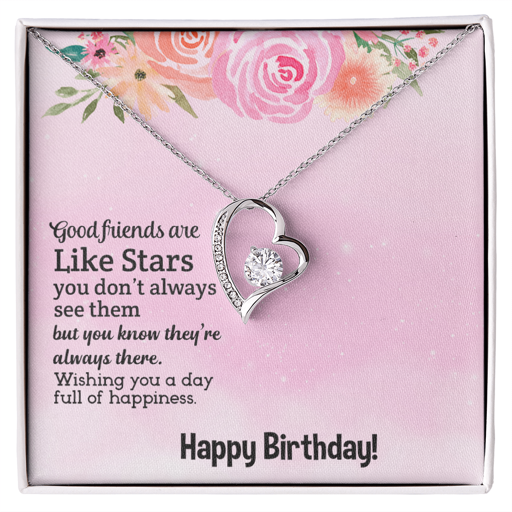 Best Gifts 305-Best Friend Birthday Gift – Heart Necklace