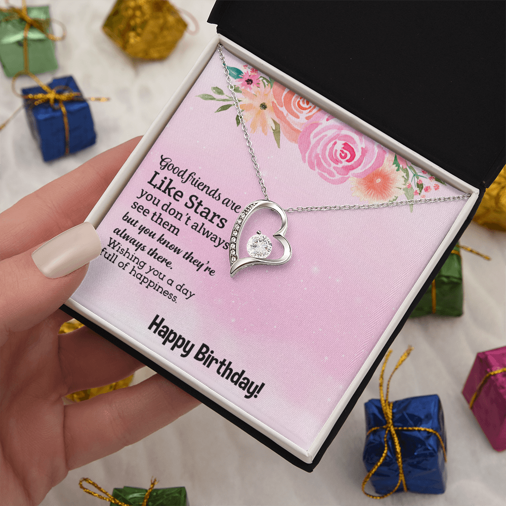 Best Gifts 305-Best Friend Birthday Gift – Heart Necklace