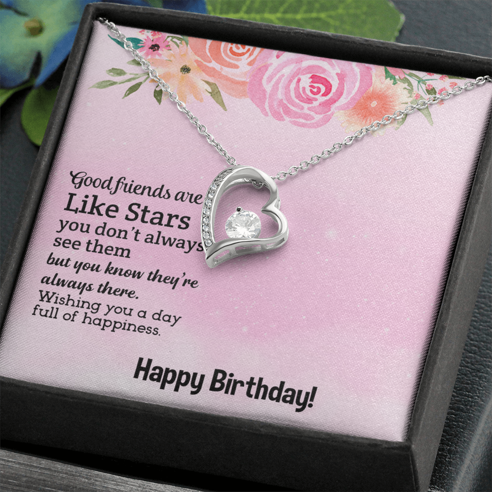 Best Gifts 305-Best Friend Birthday Gift – Heart Necklace