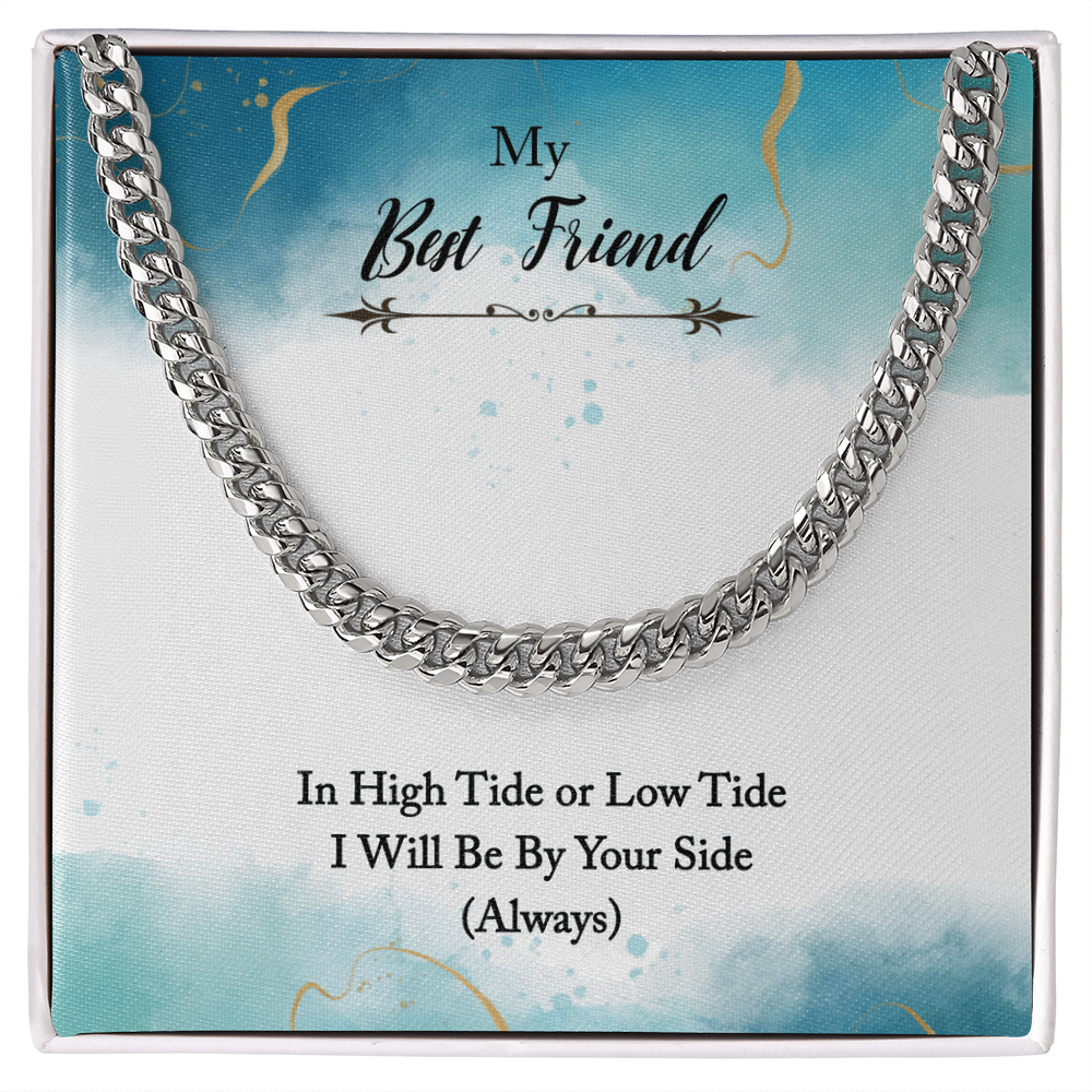 Best Gifts 305-Best Friend Cuban Link Necklace Gift