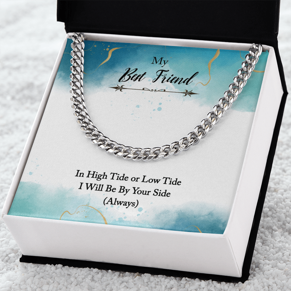 Best Gifts 305-Best Friend Cuban Link Necklace Gift