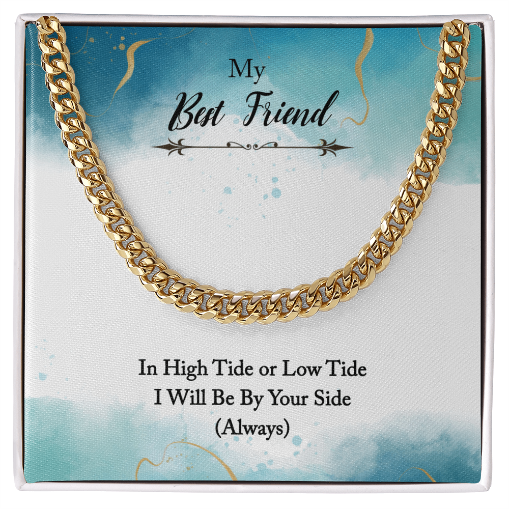 Best Gifts 305-Best Friend Cuban Link Necklace Gift
