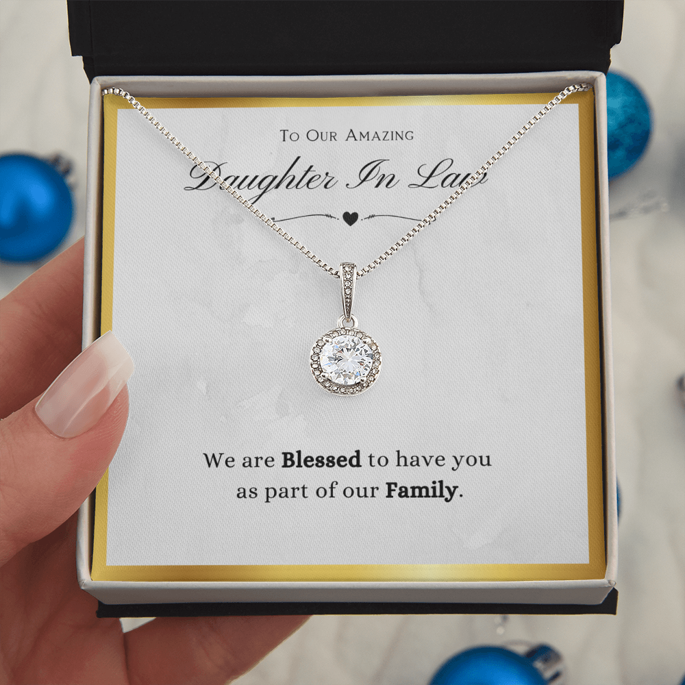 Best Gifts 305-Daughter-in-Law Eternal Hope Necklace Meaningful Gift