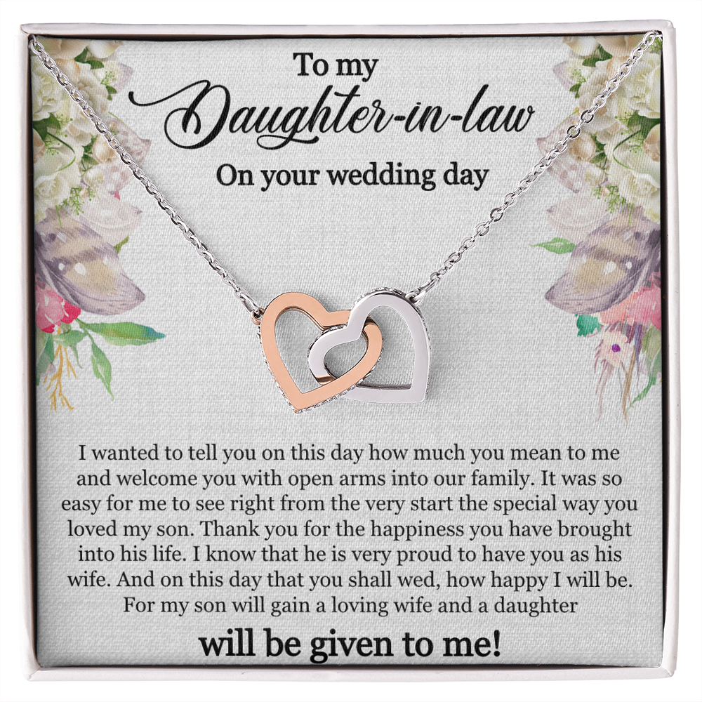 Best Gifts 305-Daughter-in-Law Wedding Necklace Gift from In-Laws