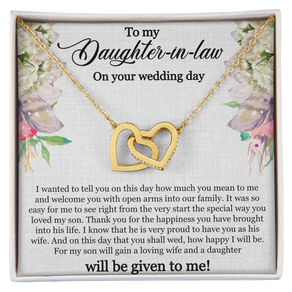 Best Gifts 305-Daughter-in-Law Wedding Necklace Gift from In-Laws