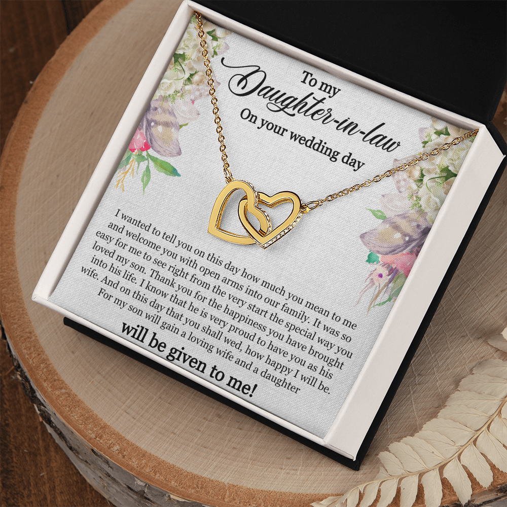 Best Gifts 305-Daughter-in-Law Wedding Necklace Gift from In-Laws