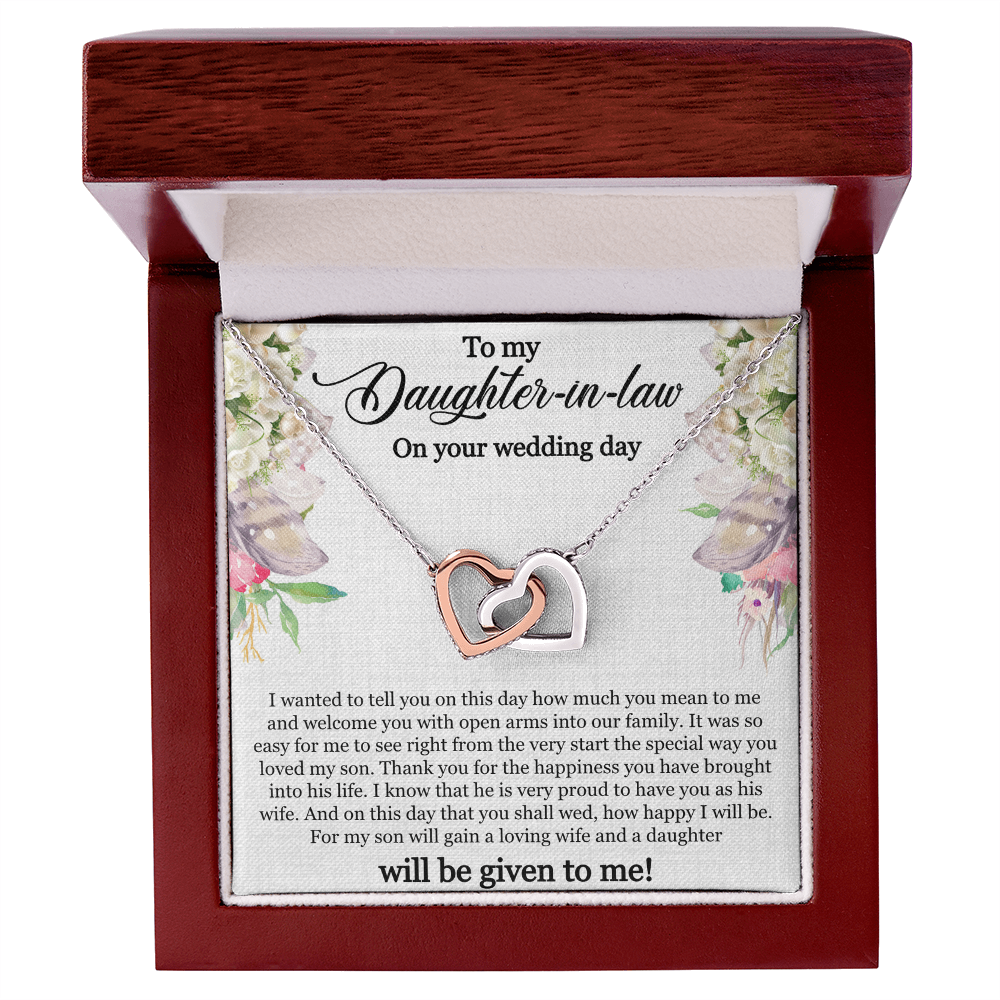 Best Gifts 305-Daughter-in-Law Wedding Necklace Gift from In-Laws