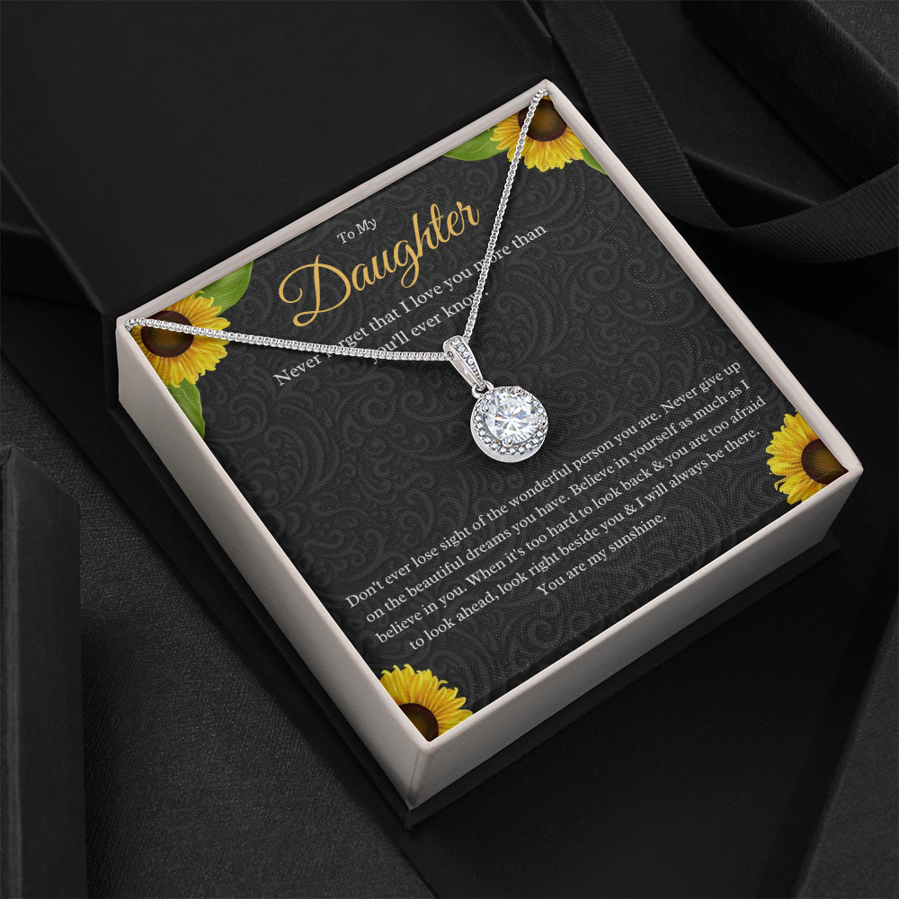 Best Gifts 305-Daughter Eternal Hope Pendant Necklace Gift from Parent