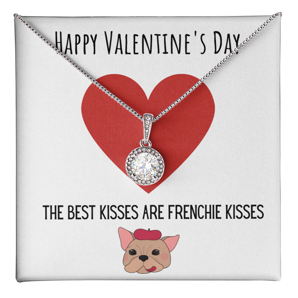 Best Gifts 305-Eternal Hope Necklace 14k White Gold CZ Pendant for Valentine's Day