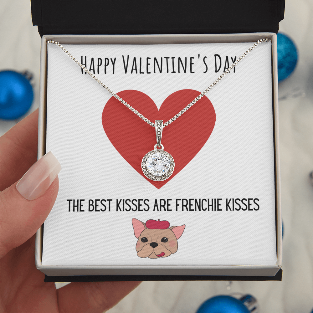 Best Gifts 305-Eternal Hope Necklace 14k White Gold CZ Pendant for Valentine's Day