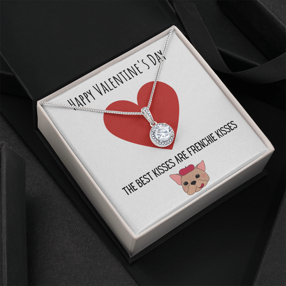 Best Gifts 305-Eternal Hope Necklace 14k White Gold CZ Pendant for Valentine's Day 