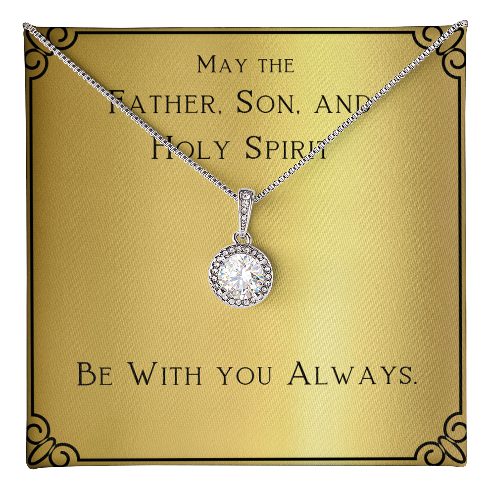 Best Gifts 305-Eternal Hope Necklace with Religious Blessing Card for Her