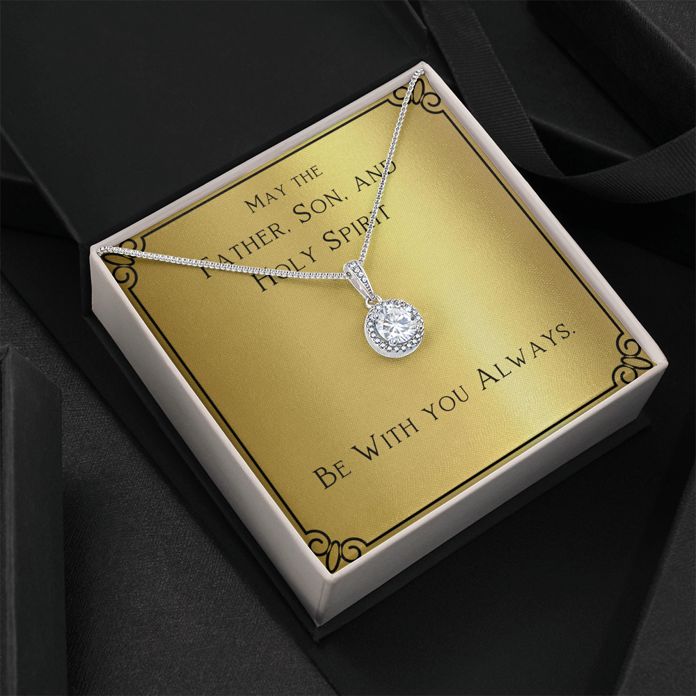 Best Gifts 305-Eternal Hope Necklace with Religious Blessing Card for Her