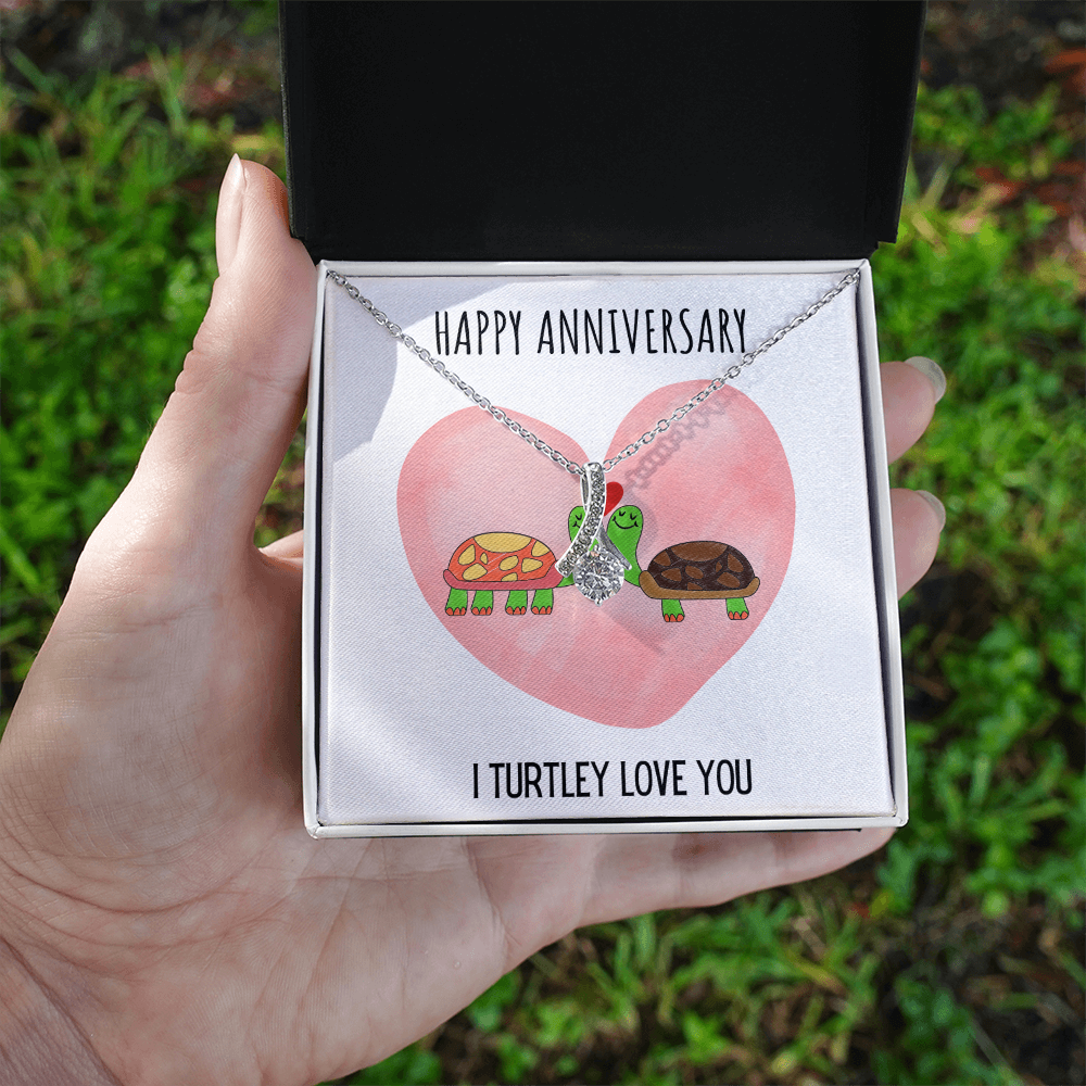 Best Gifts 305-I Turtley Love You Necklace – Perfect Anniversary Gift for Her