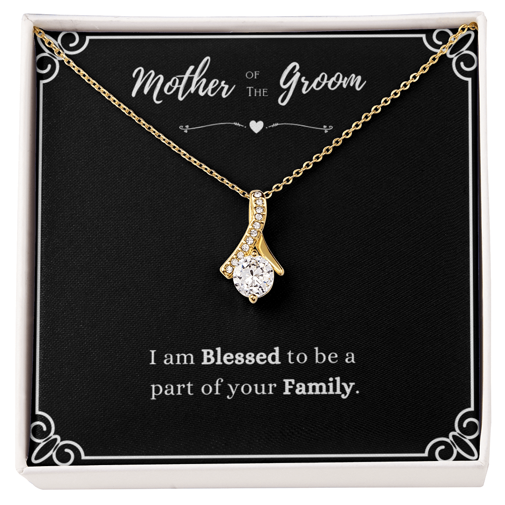 Best Gifts 305-Mother of the Groom Necklace Meaningful Wedding Gift