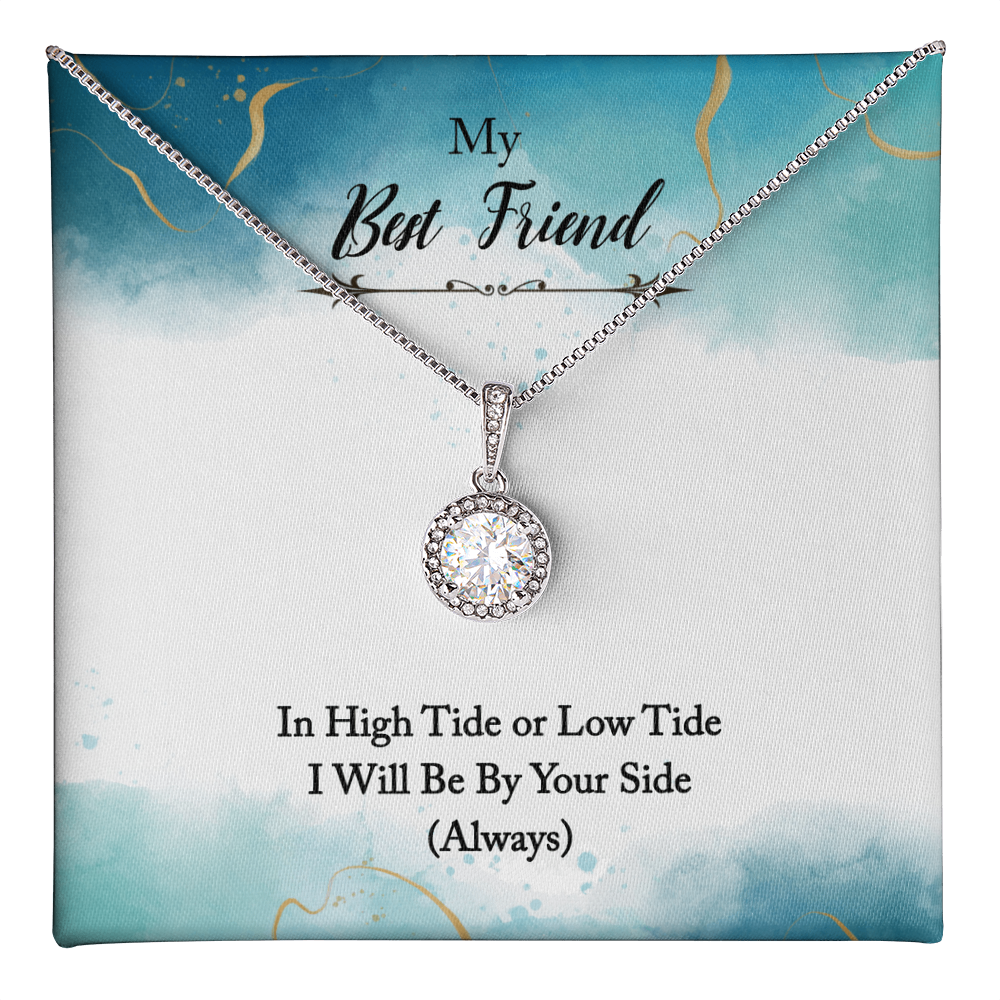 Best Gifts 305-My Best Friend Eternal Hope CZ Pendant Necklace