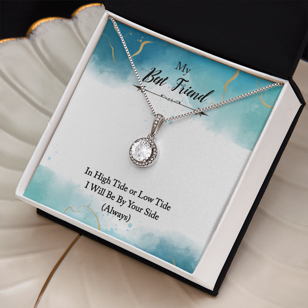 Best Gifts 305-My Best Friend Eternal Hope CZ Pendant Necklace