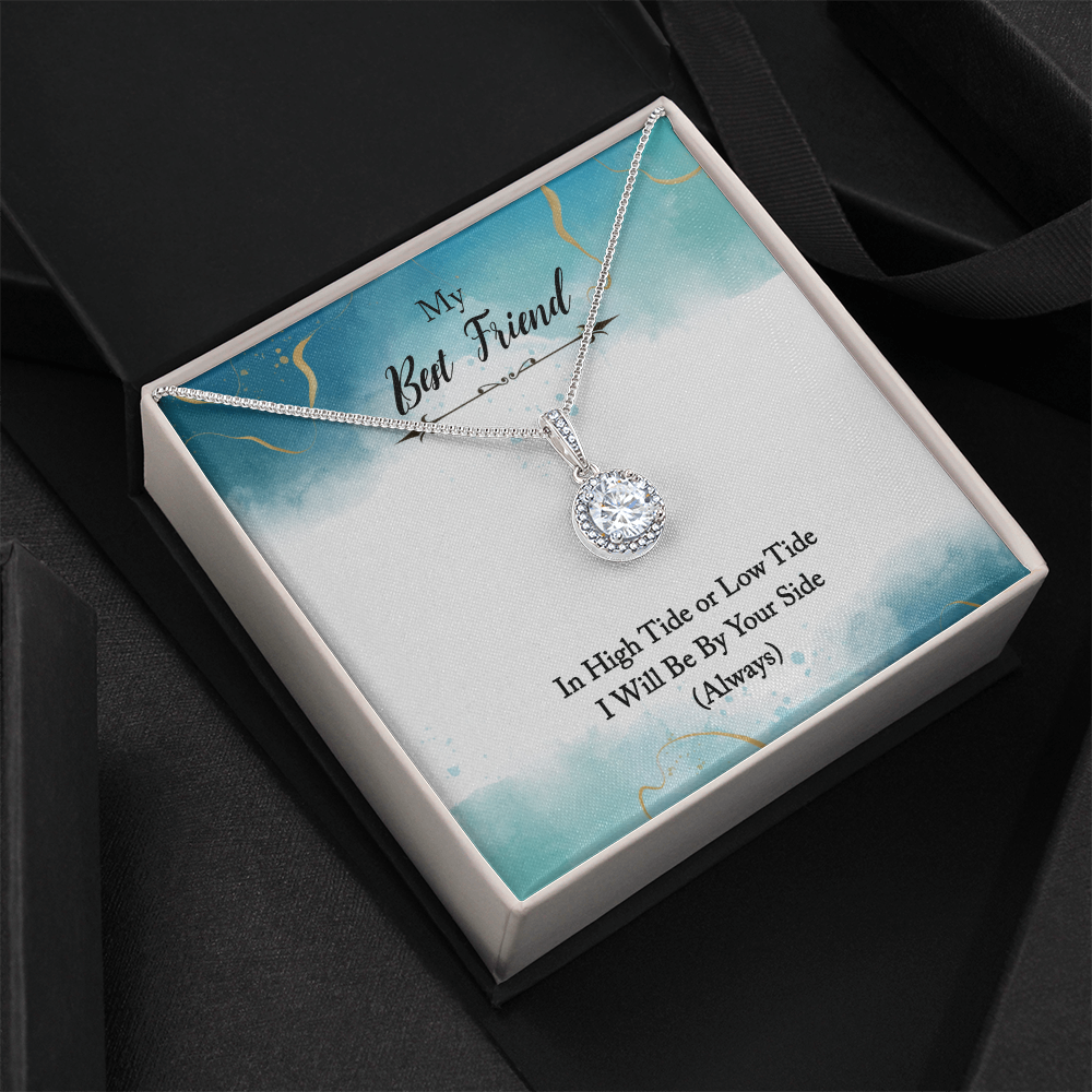 Best Gifts 305-My Best Friend Eternal Hope CZ Pendant Necklace