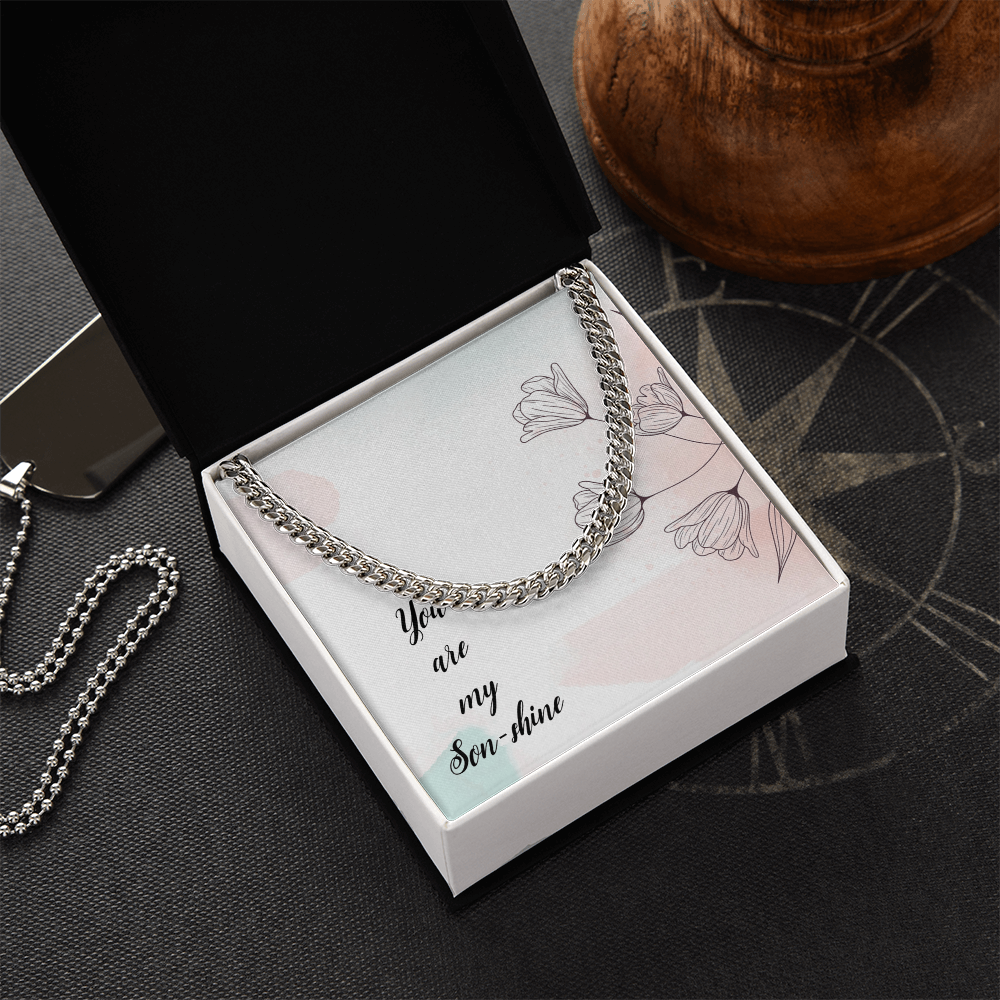 Best Gifts 305-Son-Shine Gift Cuban Link Chain – Strength Jewelry Keepsake