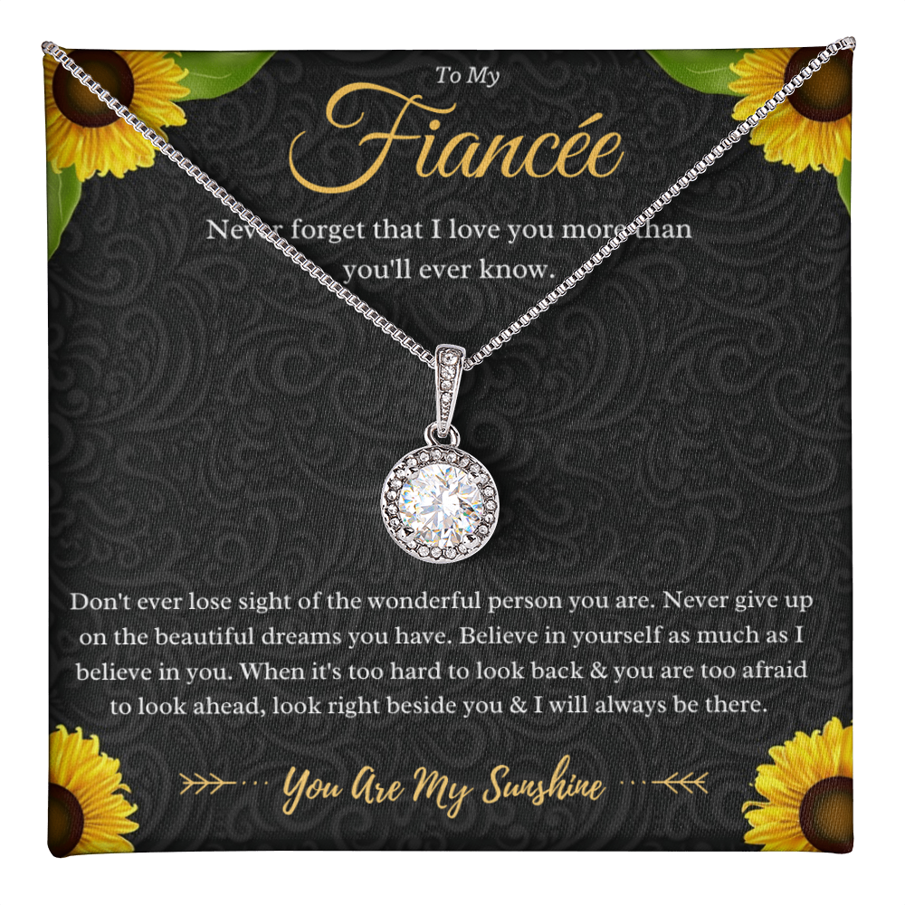 Best Gifts 305-To My Fiancée Eternal Hope Necklace Gift