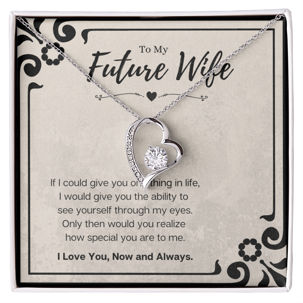 Best Gifts 305-To My Future Wife Forever Love Necklace Gift