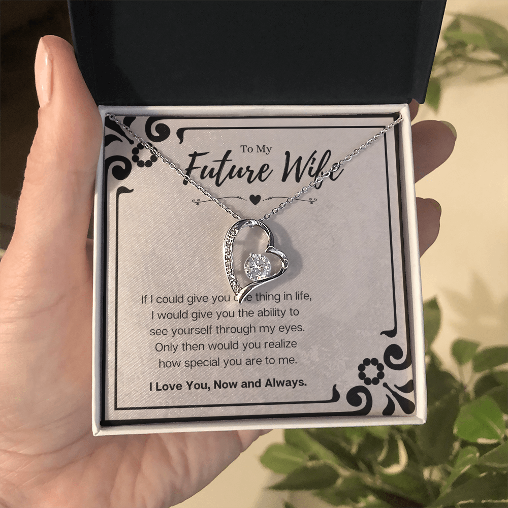 Best Gifts 305-To My Future Wife Forever Love Necklace Gift