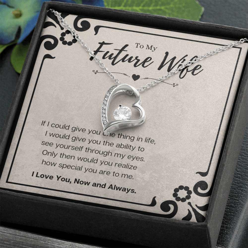Best Gifts 305-To My Future Wife Forever Love Necklace Gift