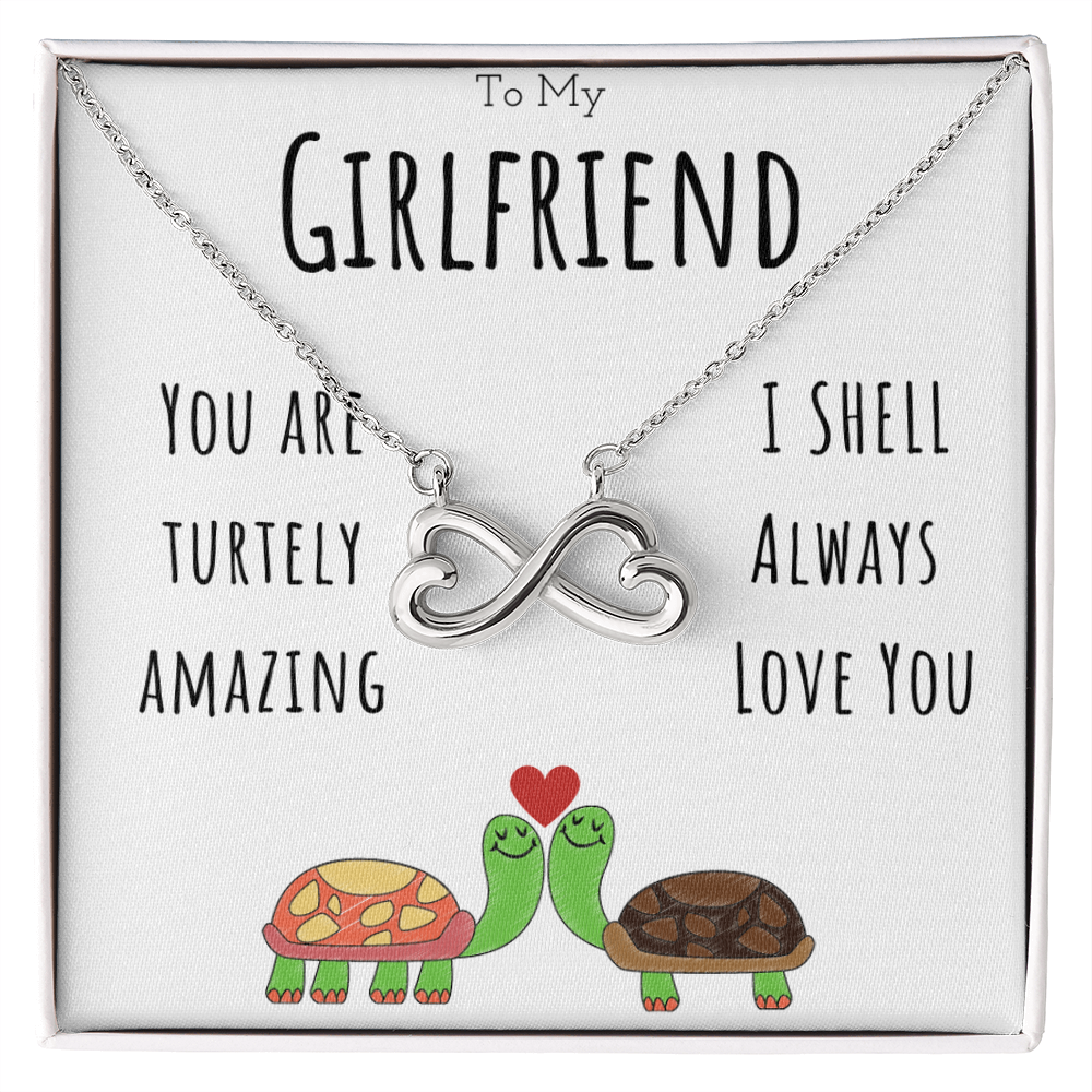 Best Gifts 305-To My Girlfriend Turtley Amazing Endless Love Necklace