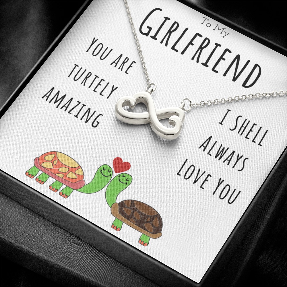 Best Gifts 305-To My Girlfriend Turtley Amazing Endless Love Necklace