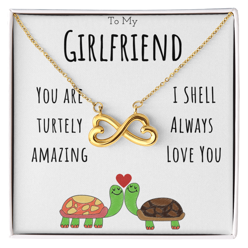 Best Gifts 305-To My Girlfriend Turtley Amazing Endless Love Necklace