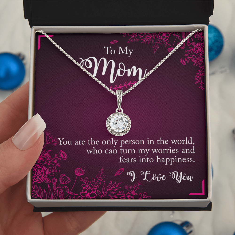 Best Gifts 305-To My Mom Eternal Hope Necklace with Message Card