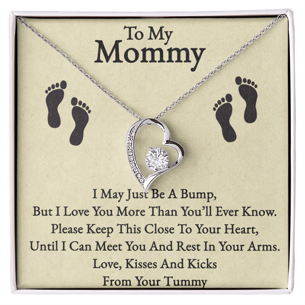 Best Gifts 305-To My Mommy Forever Love Necklace with Heart Pendant from Baby