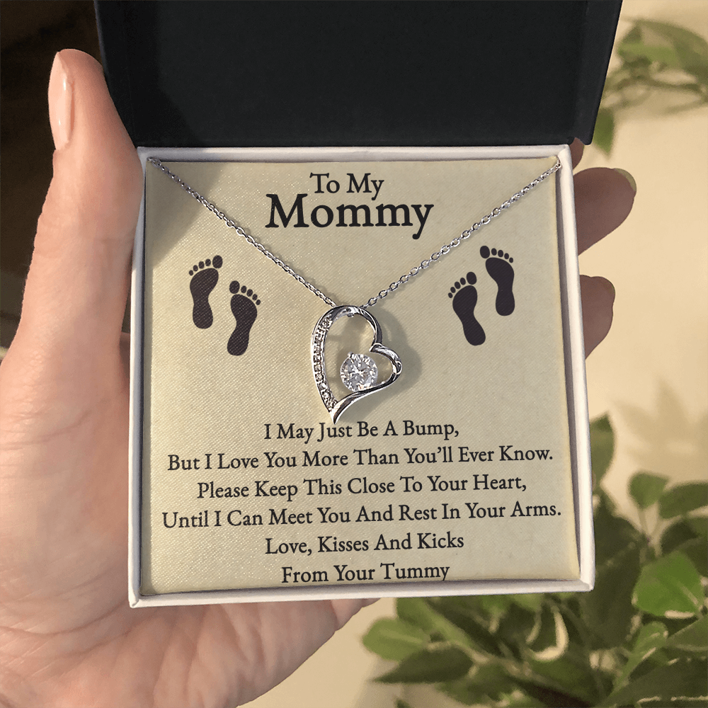 Best Gifts 305-To My Mommy Forever Love Necklace with Heart Pendant from Baby