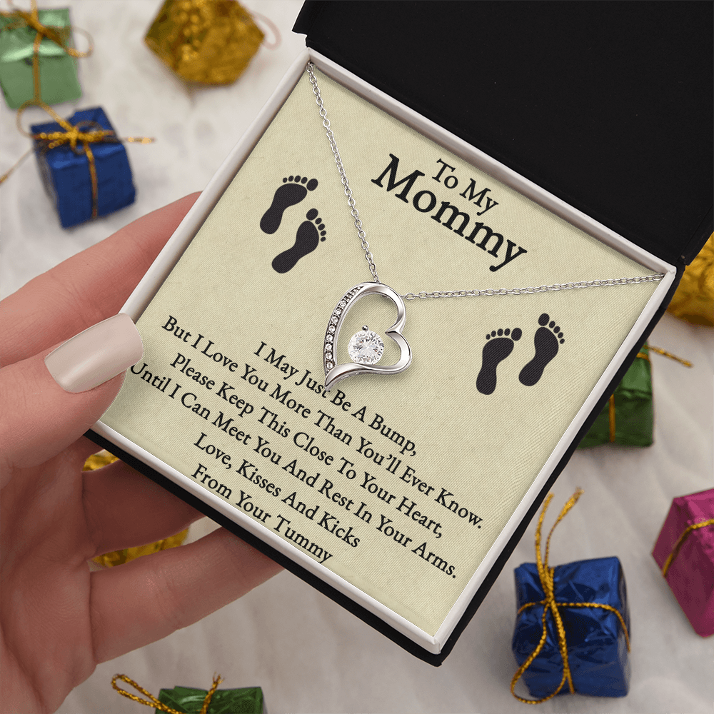 Best Gifts 305-To My Mommy Forever Love Necklace with Heart Pendant from Baby