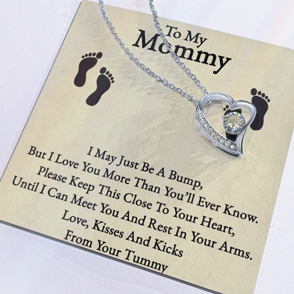 Best Gifts 305-To My Mommy Forever Love Necklace with Heart Pendant from Baby