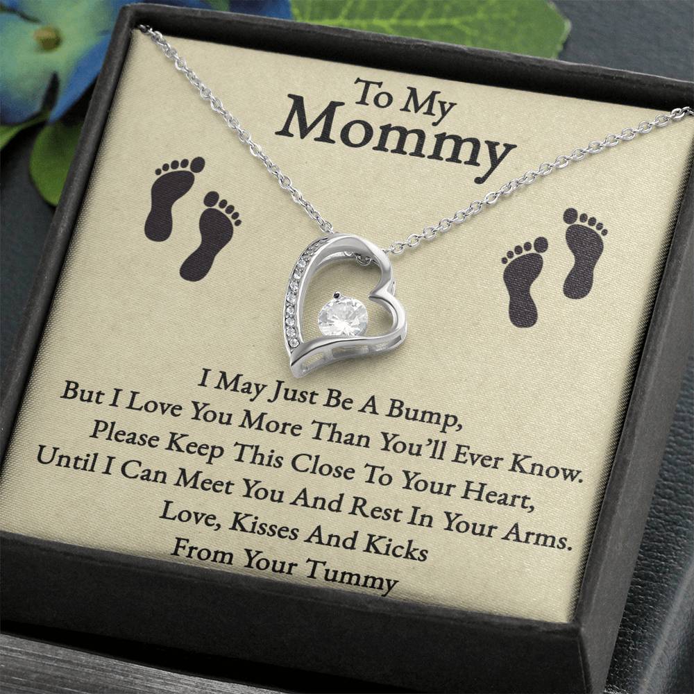 Best Gifts 305-To My Mommy Forever Love Necklace with Heart Pendant from Baby