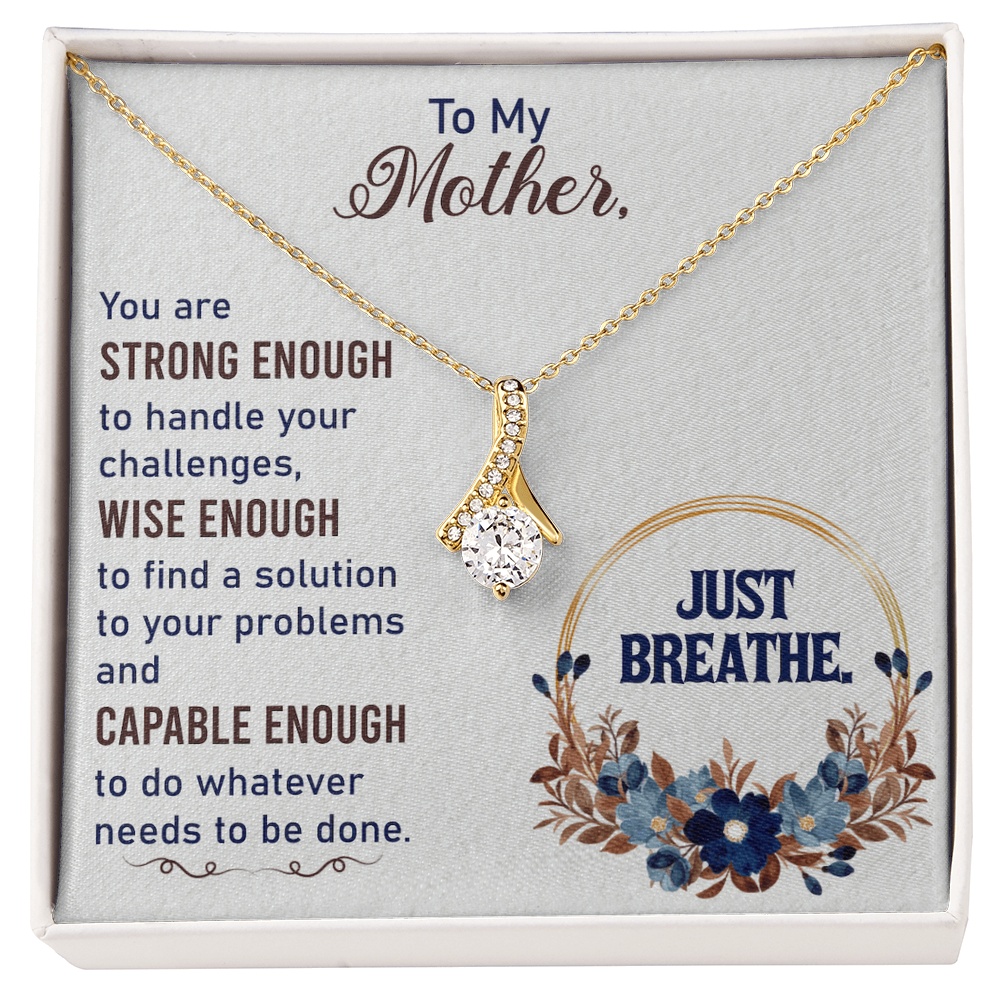 Best Gifts 305-To My Mother Necklace Alluring Beauty Inspirational Jewelry Gift