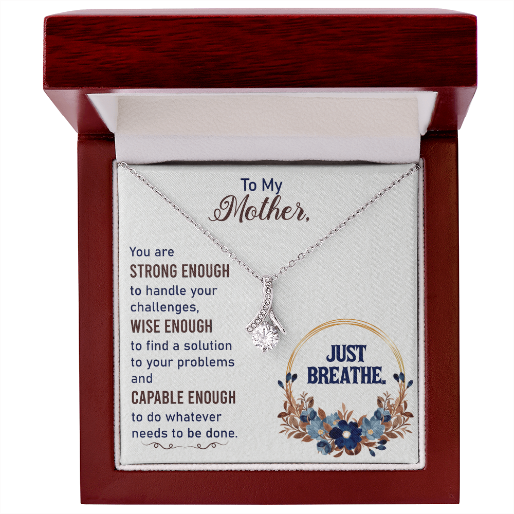 Best Gifts 305-To My Mother Necklace Alluring Beauty Inspirational Jewelry Gift