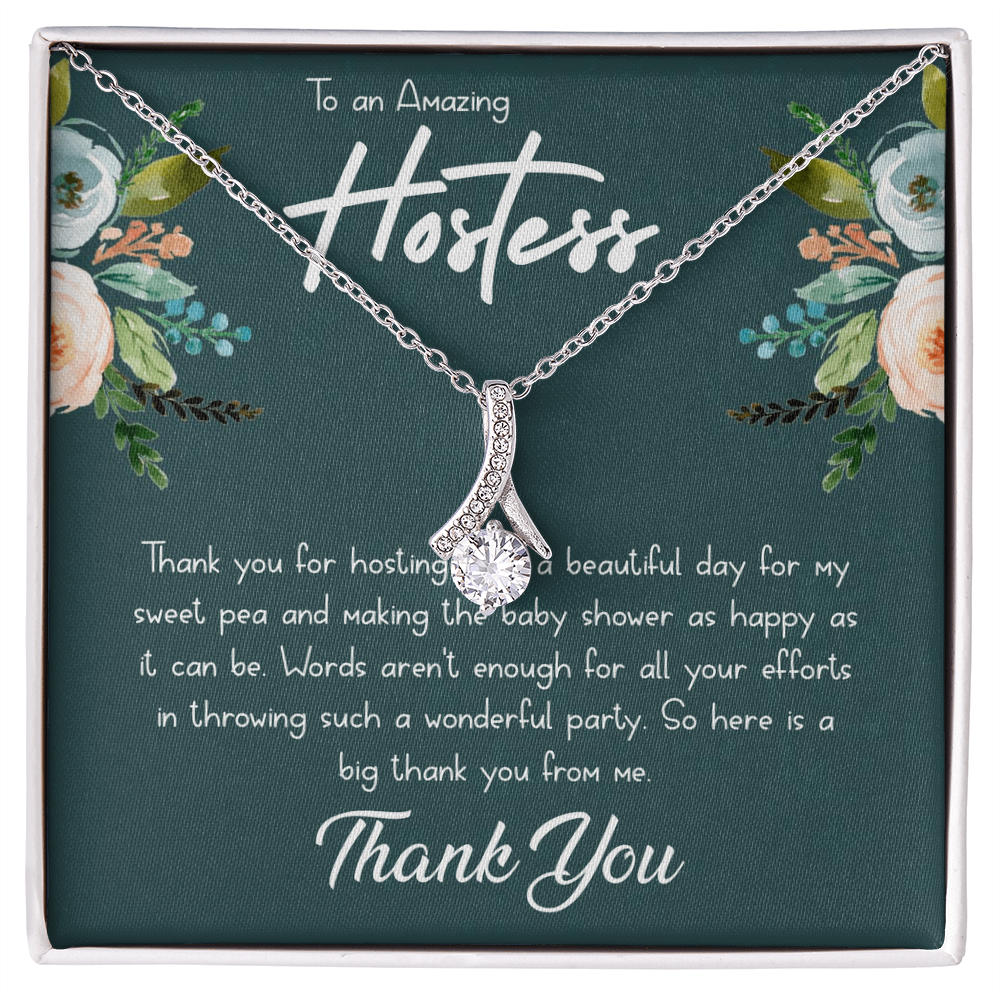 Best Gifts 305-To an Amazing Hostess Necklace Thank You Gift for Her