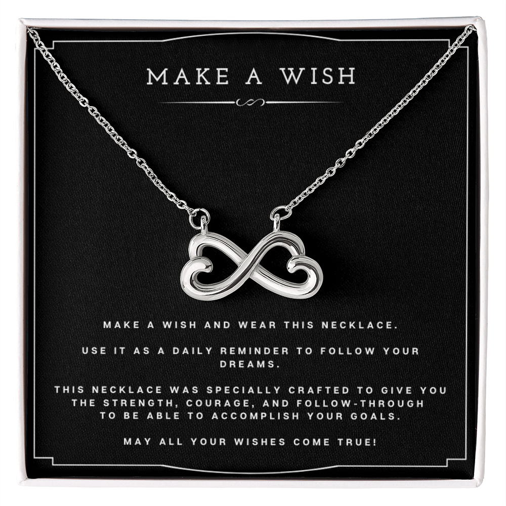 Best Gifts 305 - Make A Wish Jewelry Make A Wish Endless Love Infinity Necklace for Her
