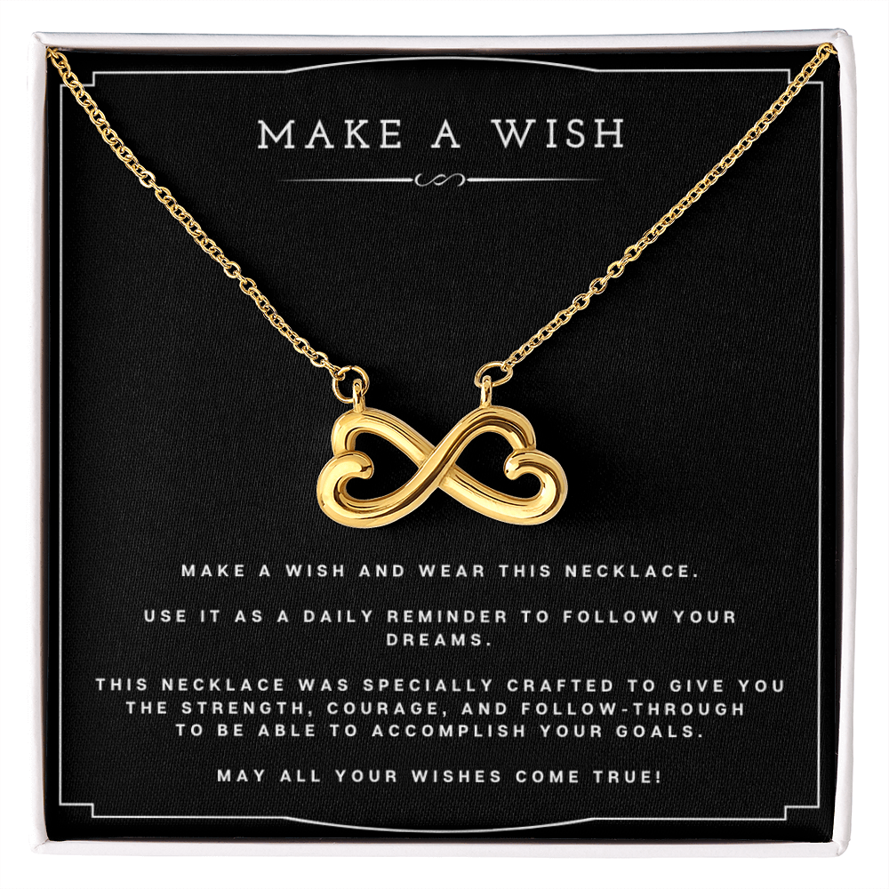 Best Gifts 305 - Make A Wish Jewelry Make A Wish Endless Love Infinity Necklace for Her