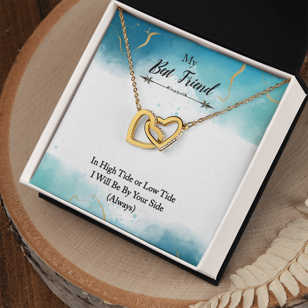 Best Gifts 305 Best Friend Interlocking Hearts Necklace Gift